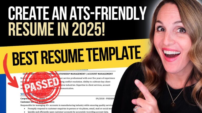 How to Make Attractive Resume. Fee ATS Friendly Resume Sample