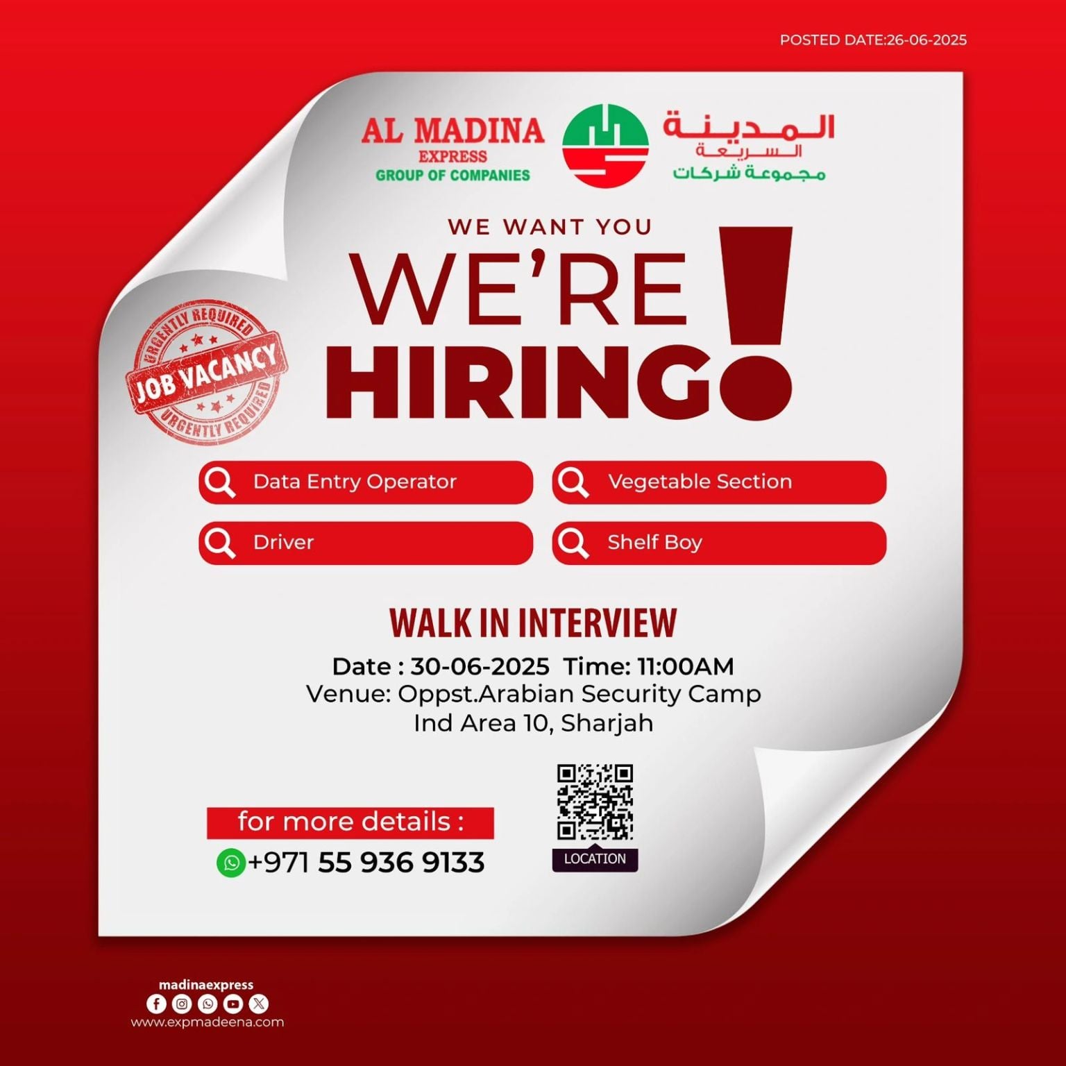 AL MADINA EXPRESS GROUP